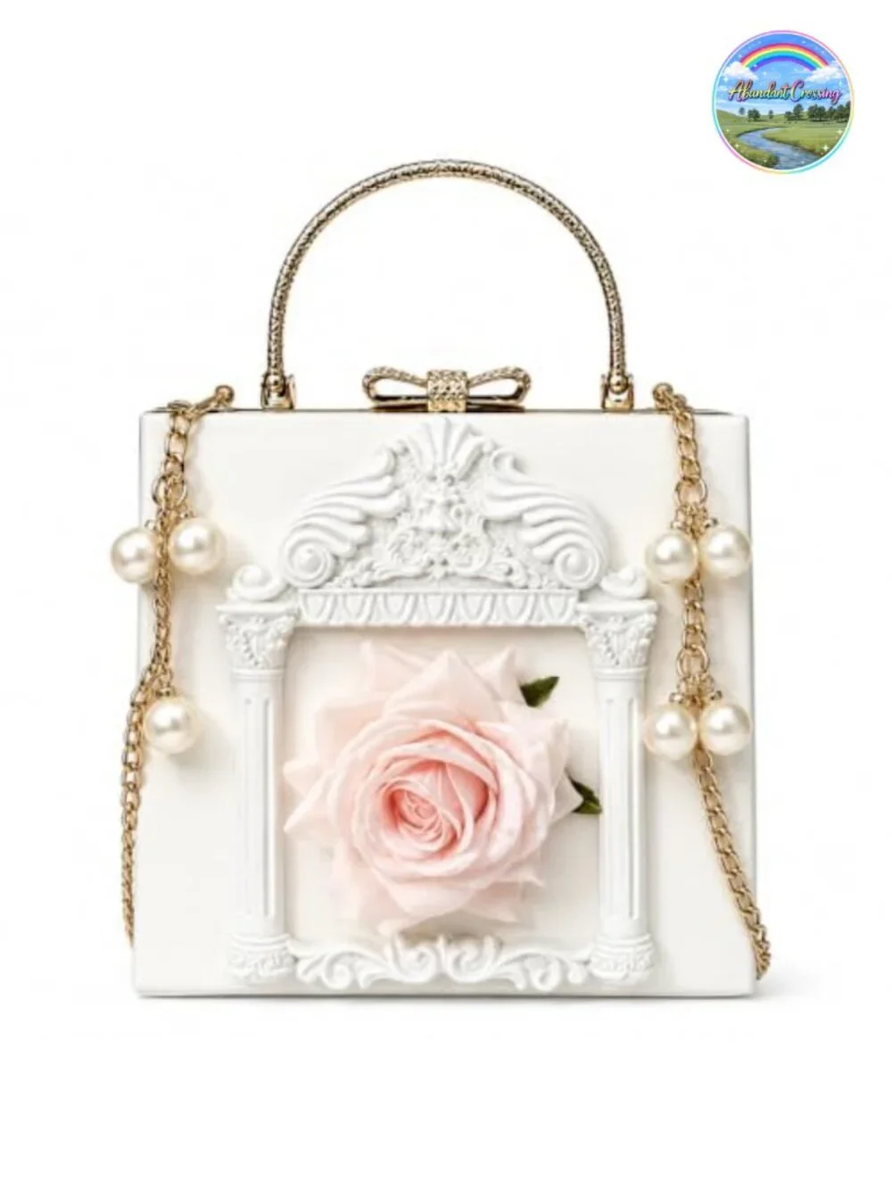 Novelty Evening Clutch Bag Women's Coffin Shaped Purse with Chain Strap